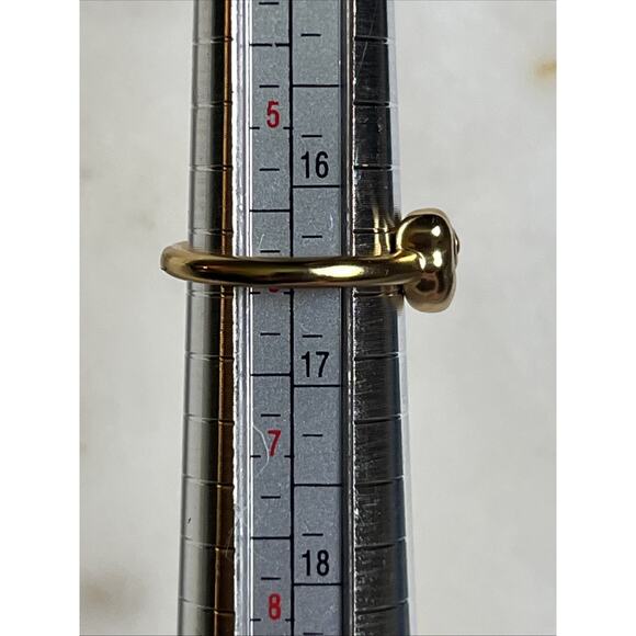 Madewell Nautical Stacking Ring Set Size 6 Coastal Mermaid Beachy Dainty - Picture 4 of 5